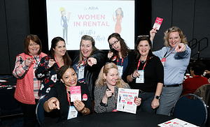 Our co-owners at the Women In Rental Show