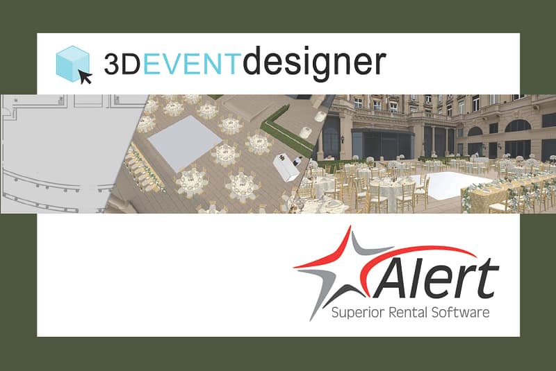 Alert Rental's 3D Event Designer Integration